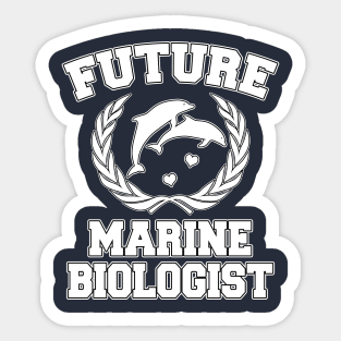Future Marine Biologist Sticker